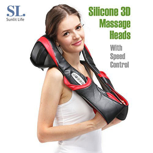 Muscles Kneading Massager with Heat for Neck Back Shoulder