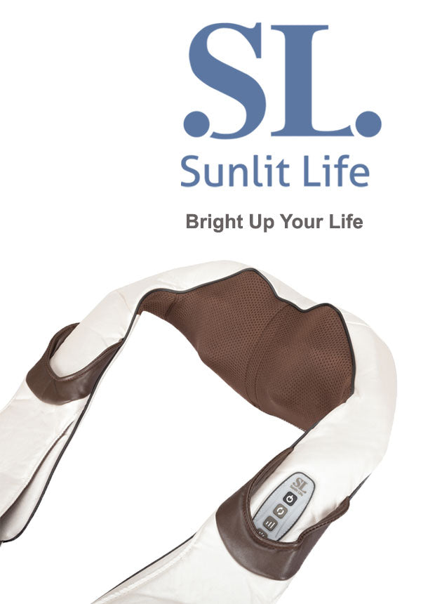 Shiatsu Neck Back Massager with Extra Long Straps and Velcro.
